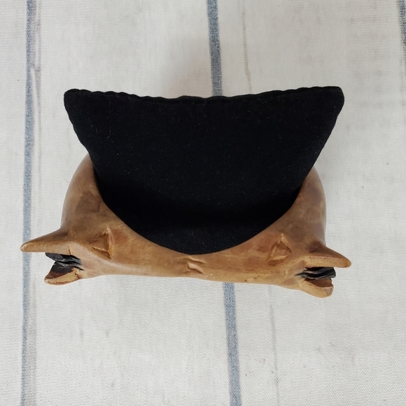 2/$25 Vintage Wooden Wraparound Giraffe Bangle 7" - Picture 6 of 16